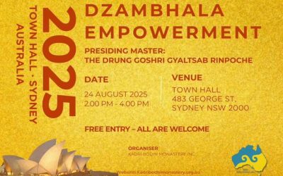 Dzambhala Empowerment 2025