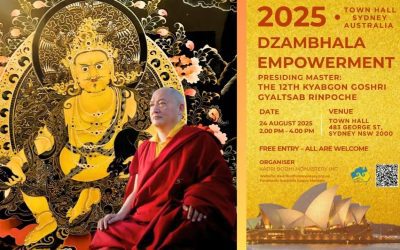 Dzambhala Empowerment 2025
